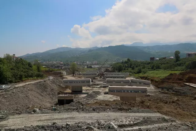 Çevre yolu ve şehir hastanesi inşaatındaki çalışmalar sürüyor