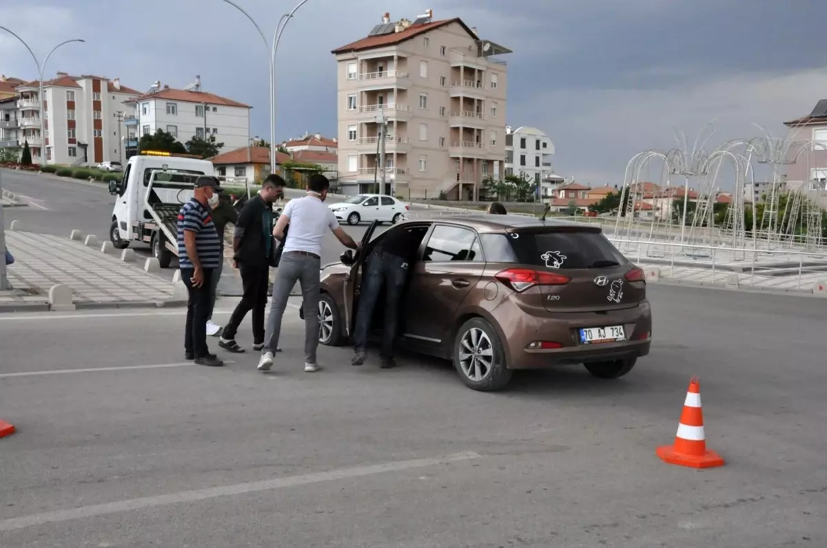 Son dakika haber! Çalındı zannedilen otomobilin kazası kamerada