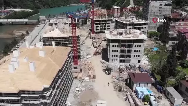 Son dakika haber: Selden etkilenenler için yapılan konutların afetin yıl dönümüne kadar tamamlanması hedefleniyor
