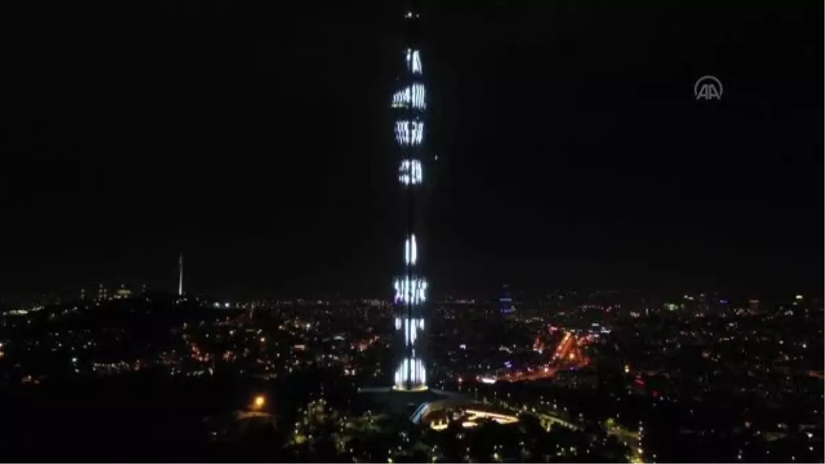 Drone - İstanbul'un en yüksek yapısı Çamlıca Kulesi