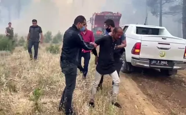 8 farklı noktada ormanı yakan şahıs suçüstü yakalandı 8 farklı noktada ormanı yakan şahıs suçüstü yakalandı