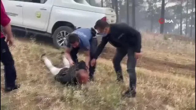 Pozantı'da ormanı yakan şahıs suçüstü yakalandı Pozantı'da ormanı yakan şahıs suçüstü yakalandı