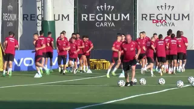 SPOR A Milli Futbol Takımı hazırlıklarını sürdürdü SPOR A Milli Futbol Takımı hazırlıklarını sürdürdü