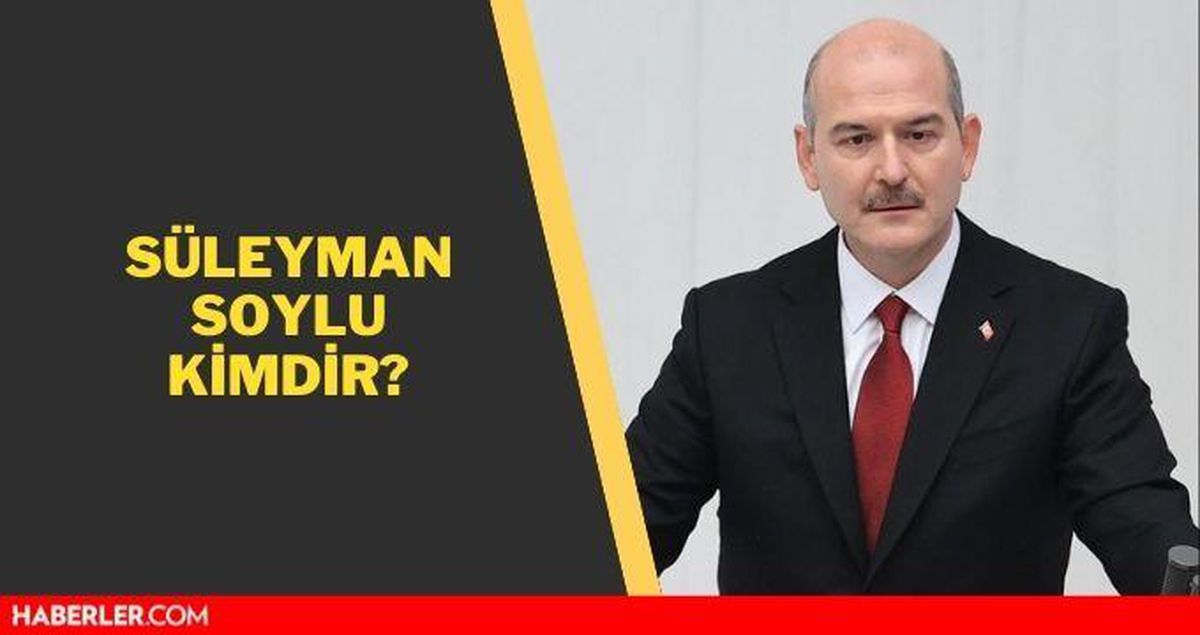 Süleyman Soylu kimdir? Süleyman Soylu Kimdir? - Süleyman Soylu Hayatı ve Biyografisi