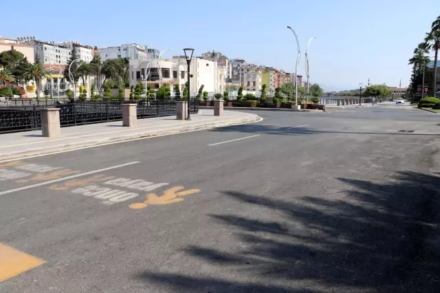 Cadde ve sokaklarda sessizlik hakim Cadde ve sokaklarda sessizlik hakim