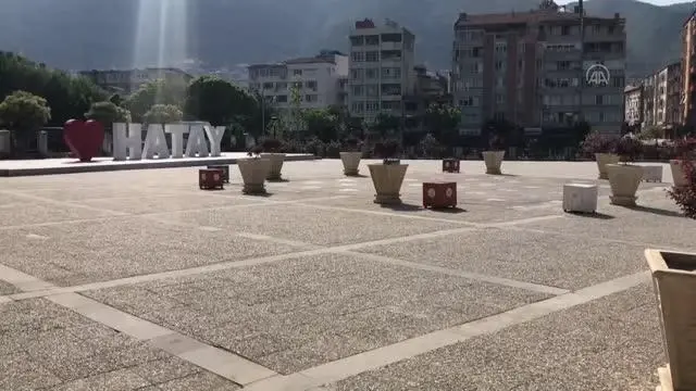 Cadde ve sokaklarda sessizlik hakim Cadde ve sokaklarda sessizlik hakim