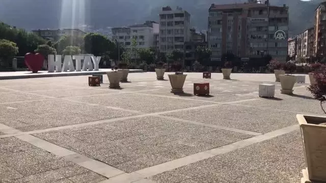 Cadde ve sokaklarda sessizlik hakim Cadde ve sokaklarda sessizlik hakim
