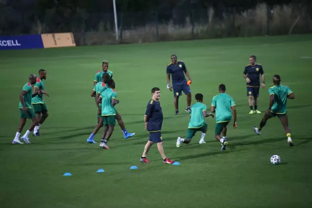 Gine Milli Futbol Takımı, Türkiye maçının hazırlıklarını tamamladı Gine Milli Futbol Takımı, Türkiye maçının hazırlıklarını tamamladı