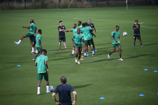 Gine Milli Futbol Takımı, Türkiye maçının hazırlıklarını tamamladı Gine Milli Futbol Takımı, Türkiye maçının hazırlıklarını tamamladı