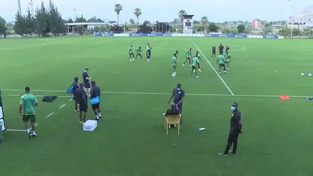 Gine Milli Futbol Takımı, Türkiye maçının hazırlıklarını tamamladı Gine Milli Futbol Takımı, Türkiye maçının hazırlıklarını tamamladı
