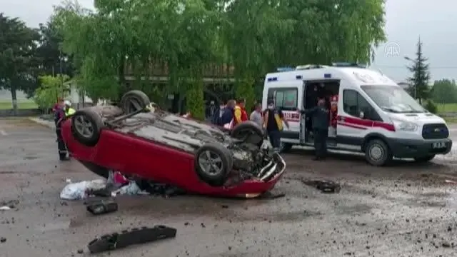 Son dakika haber... Gümüşhacıköy'de trafik kazası: 5 yaralı Son dakika haber... Gümüşhacıköy'de trafik kazası: 5 yaralı