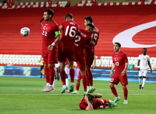 Hazırlık maçı: Türkiye: 0 - Gine: 0 (İlk yarı) Hazırlık maçı: Türkiye: 0 - Gine: 0 (İlk yarı)
