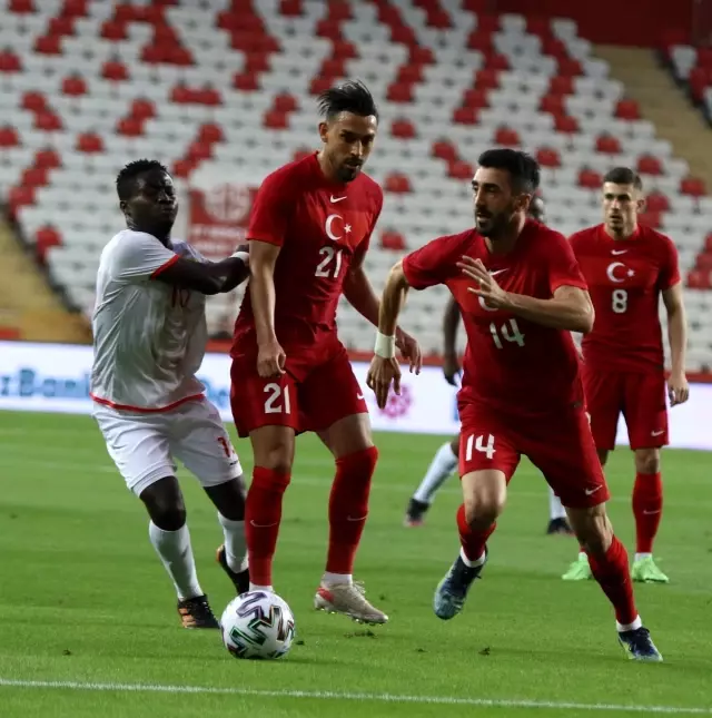 Hazırlık maçı: Türkiye: 0 - Gine: 0 (İlk yarı) Hazırlık maçı: Türkiye: 0 - Gine: 0 (İlk yarı)