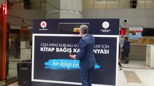 İstanbul, Anadolu ve Bakırköy adliyelerine kitap kumbaraları kuruldu