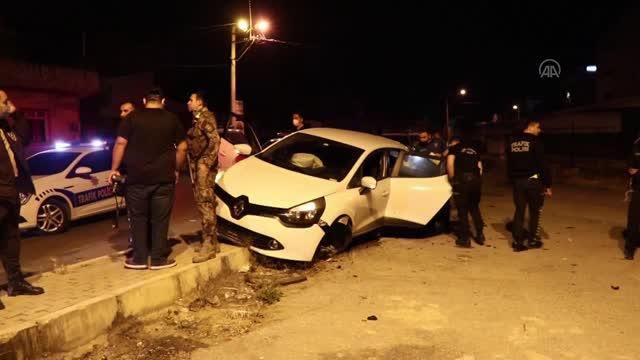 Son dakika: Polisin 'dur' ihtarına uymayan alkollü sürücü kaza yaptı