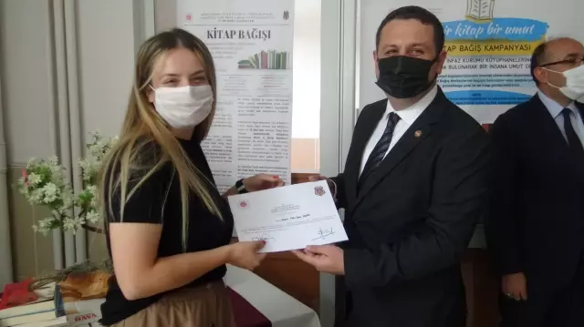 AFYONKARAHİSAR - Sandıklı'da 'Cezaevine kitap bağışı' kampanyası başladı AFYONKARAHİSAR - Sandıklı'da 'Cezaevine kitap bağışı' kampanyası başladı