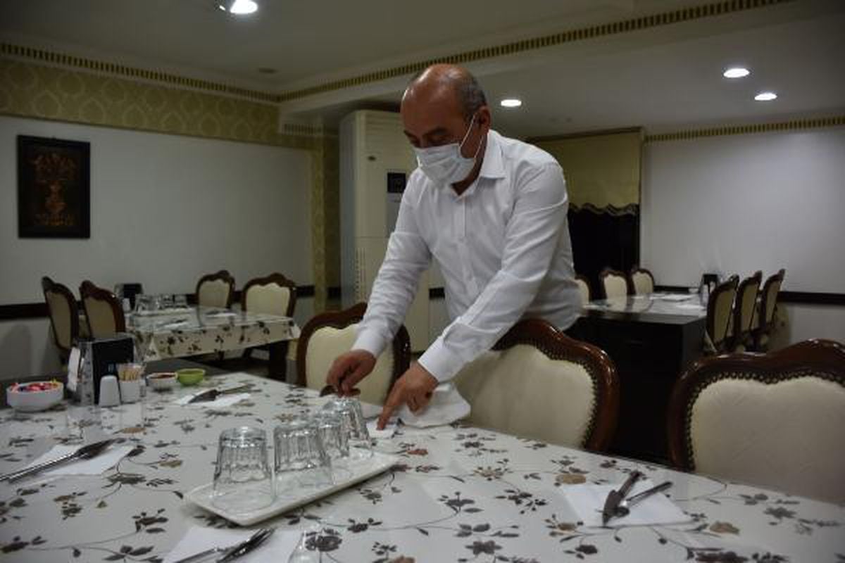 SİVAS'TA, LOKANTA VE KAFE ESNAFINDAN NORMALLEŞME HAZIRLIĞI
