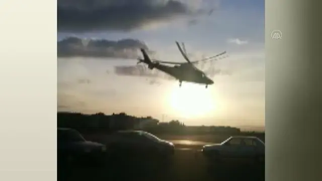 AFYONKARAHİSAR - Sağlıkçı çift, kara ve havadan el ele vererek hayat kurtarıyor AFYONKARAHİSAR - Sağlıkçı çift, kara ve havadan el ele vererek hayat kurtarıyor