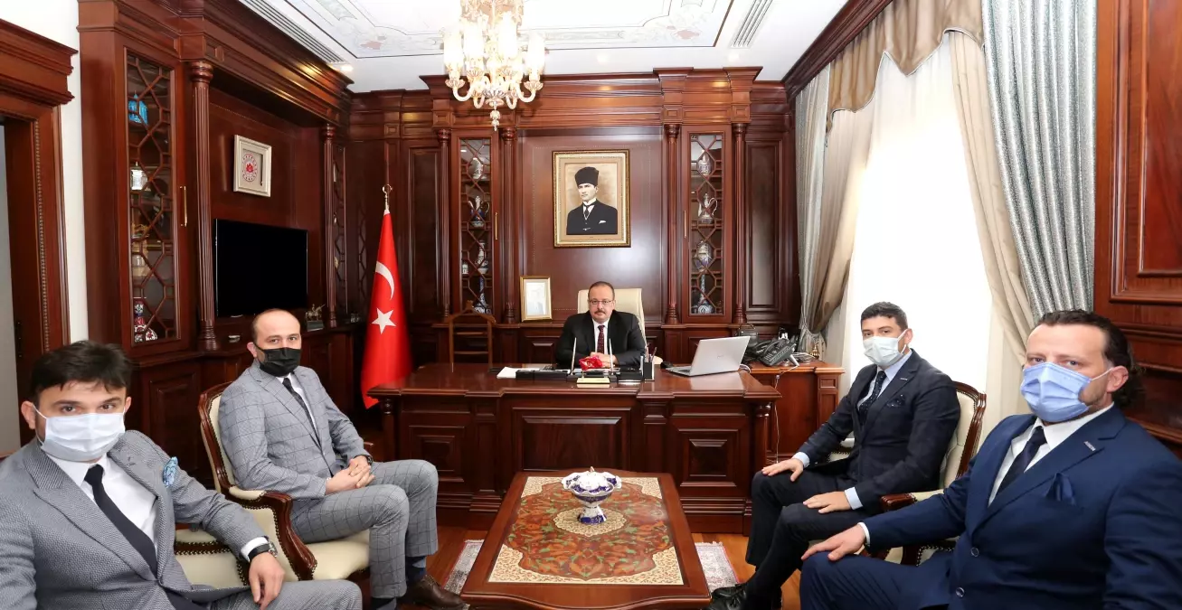 Askon'dan Vali Canbolat'a Ziyaret