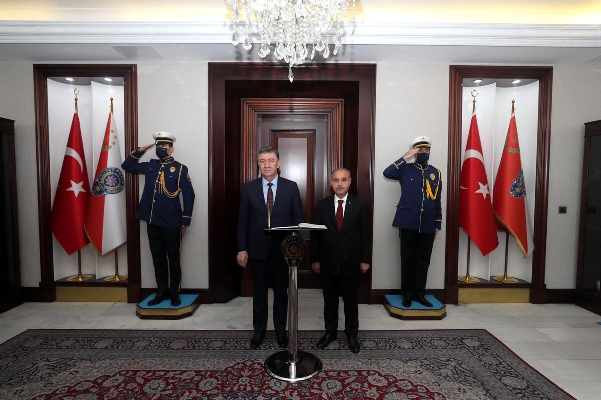 Emniyet Genel Müdürü Mehmet Aktaş, Özbekistan İçişleri Bakanı Polat Bobojonov ile Bir Araya Geldi