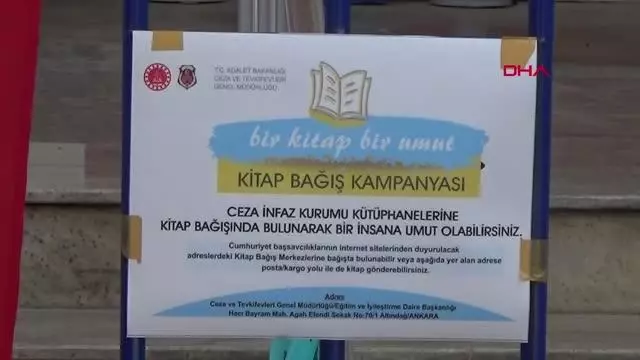 GAZİANTEP İSLAHİYE'DE CEZAEVİ İÇİN 'KİTAP BAĞIŞ' KAMPANYASI