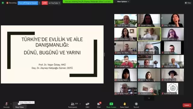 Hkü'de 'Aile ve Evlilik' Konusunda Düzenlenen Sempozyum Yoğun İlgi Gördü!