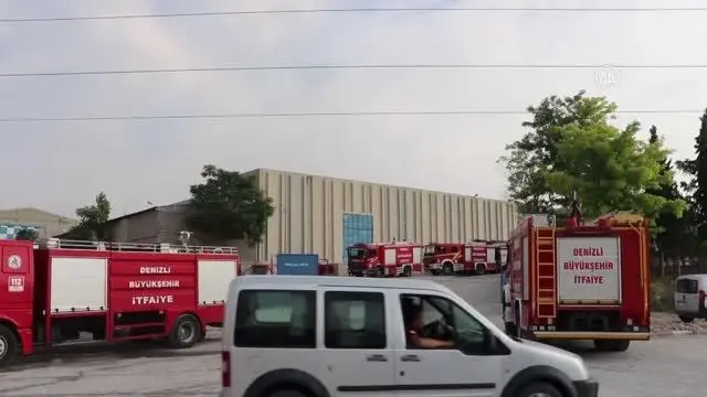 İplik fabrikasında yangın çıktı İplik fabrikasında yangın çıktı