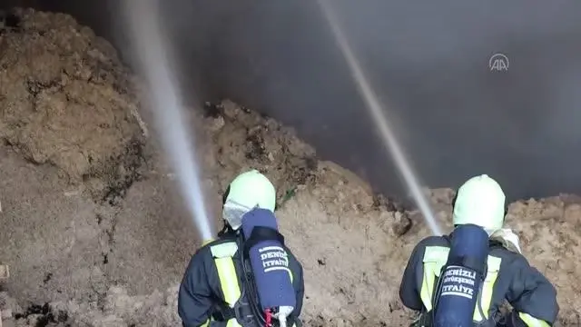 İplik fabrikasında yangın çıktı İplik fabrikasında yangın çıktı