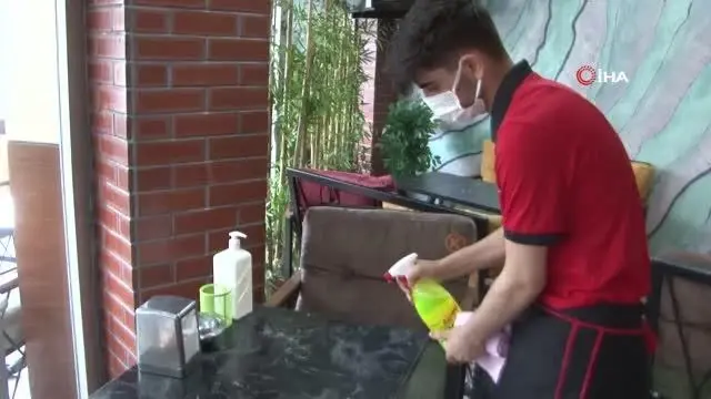 Mekanlar, müşteriye masaya servise başladı