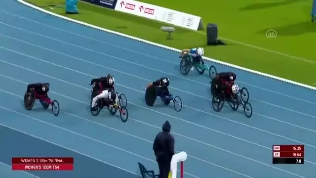 Para milli atlet Zübeyde Süpürgeci, Avrupa şampiyonu oldu