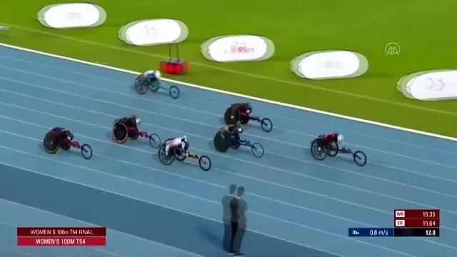 Para milli atlet Zübeyde Süpürgeci, Avrupa şampiyonu oldu