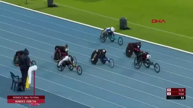 SPOR Para milli atlet Zübeyde Süpürgeci rekorla birinci oldu SPOR Para milli atlet Zübeyde Süpürgeci rekorla birinci oldu