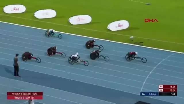SPOR Para milli atlet Zübeyde Süpürgeci rekorla birinci oldu