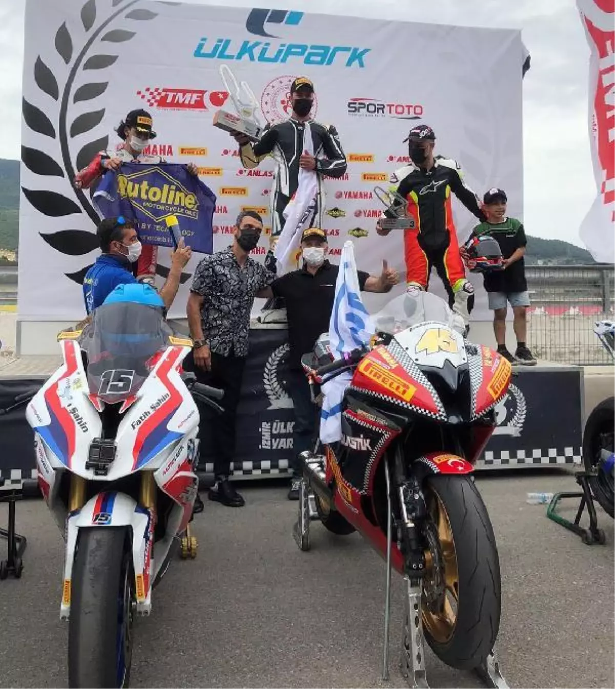 Turgutlulu motosikletçiden çifte zafer