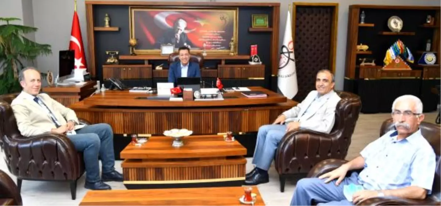 Türk Ocakları Osmaniye Şube Başkanından Rektörümüze Ziyaret