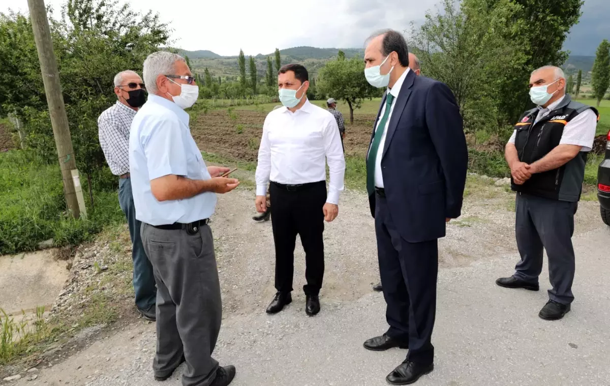 Valimiz Mustafa Masatlı: 'Devletimiz Tüm İmkanlarıyla Sel ve Doludan Etkilenen Vatandaşlarımızın Yanındadır.'