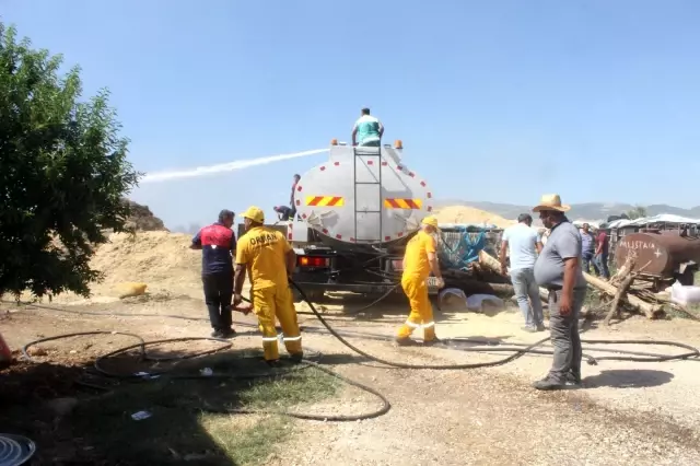 Son dakika haber | Adıyaman'da korkutan yangın: Hayvanlar alevler arasında kalarak yaralandı, 4 kişi dumandan etkilendi