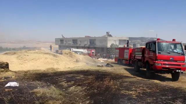 Son dakika haber | Adıyaman'da korkutan yangın: Hayvanlar alevler arasında kalarak yaralandı, 4 kişi dumandan etkilendi