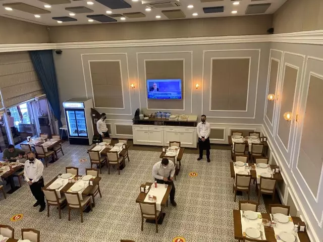 Son dakika haber | Yeni normalleşme kararıyla birlikte restoranlar hizmete açıldı