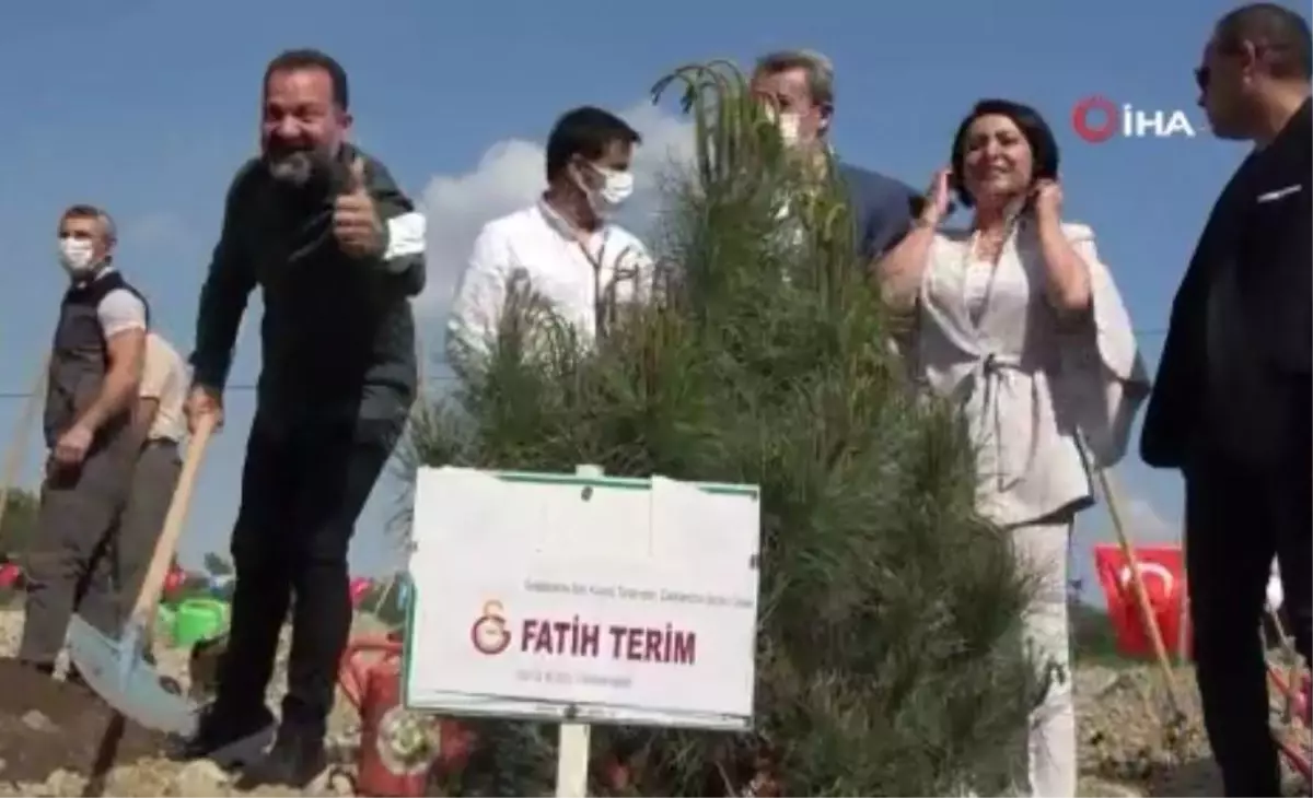 Adana'da Fatih Terim adına hatıra ormanı kuruldu