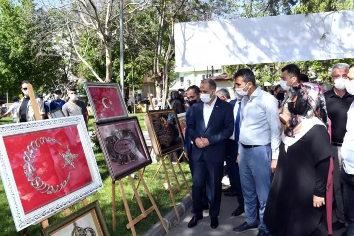 Adıyaman'da Hayat Boyu Öğrenme Sergisinin Açılışı Yapıldı