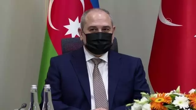 AK Parti Genel Başkanvekili Yıldırım Yeni Azerbaycan Partisi heyeti ile görüştü