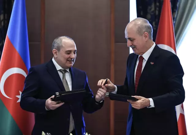 AK Parti ile Yeni Azerbaycan Partisi arasında iş birliği protokolü imzalandı