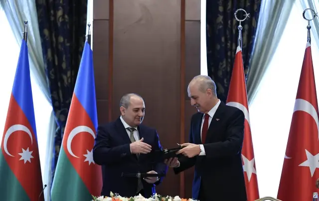 AK Parti ile Yeni Azerbaycan Partisi arasında iş birliği protokolü imzalandı