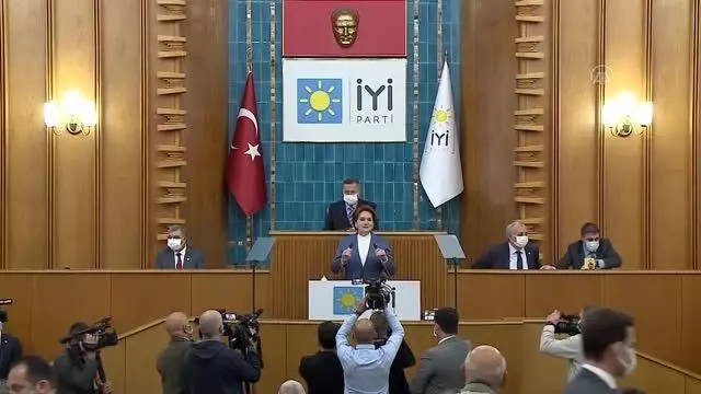 Akşener: 'İyi görevini yaptığı zaman alkışlarız, yanlış yaptığı zaman muhalefet olarak eleştirimizi söyleriz'