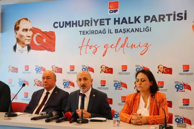 CHP Genel Başkan Yardımcısı Öztunç, Tekirdağ'da ziyaretlerde bulundu