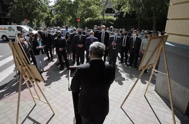 Ermeni terör örgütünün 43 yıl önce Madrid'deki saldırısında şehit edilenler anıldı