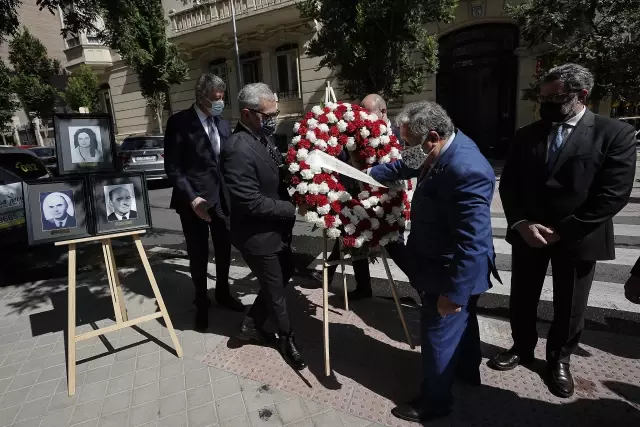 Ermeni terör örgütünün 43 yıl önce Madrid'deki saldırısında şehit edilenler anıldı
