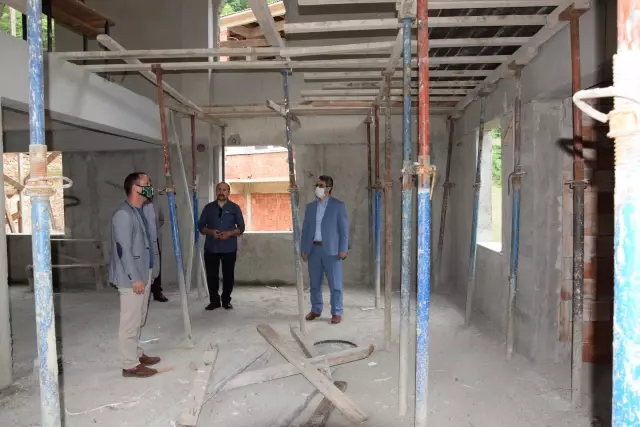 Son dakika haber... Giresun'da selde yıkılan cami yeniden inşa ediliyor