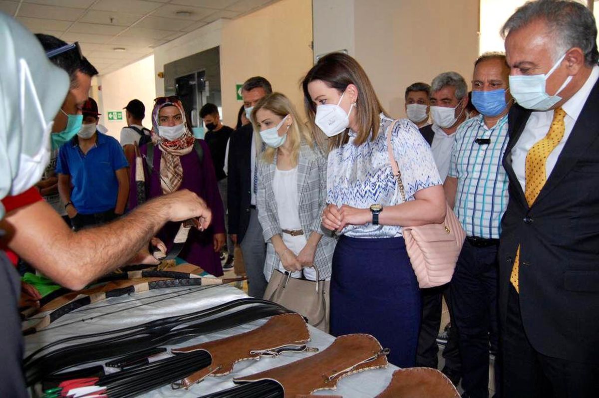 Hatice Sarıibrahim Hanımefendi 'Hayat Boyu Öğrenme Haftası' Kutlama Programına Katıldı
